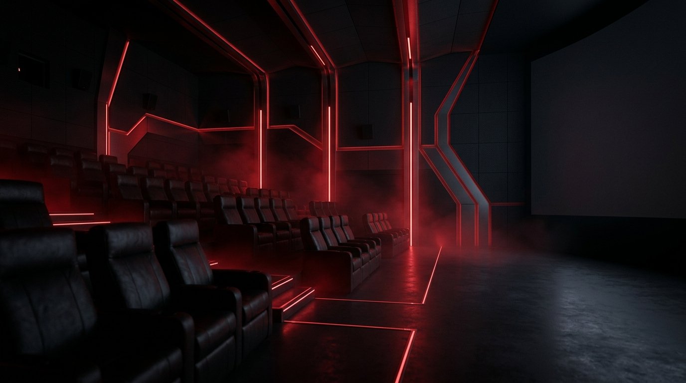 Ambiente de cinema UPtv